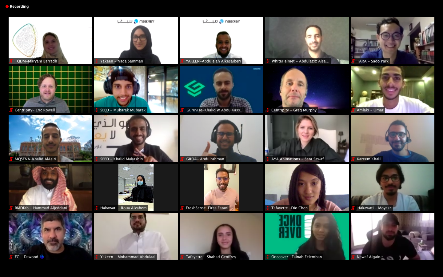 TAQADAM virtual accelerator and bootcamp